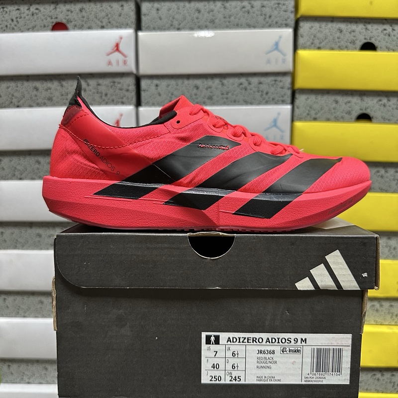 【XY Batch】ADIZERO ADIOS 9 36-45 JR6368 红黑