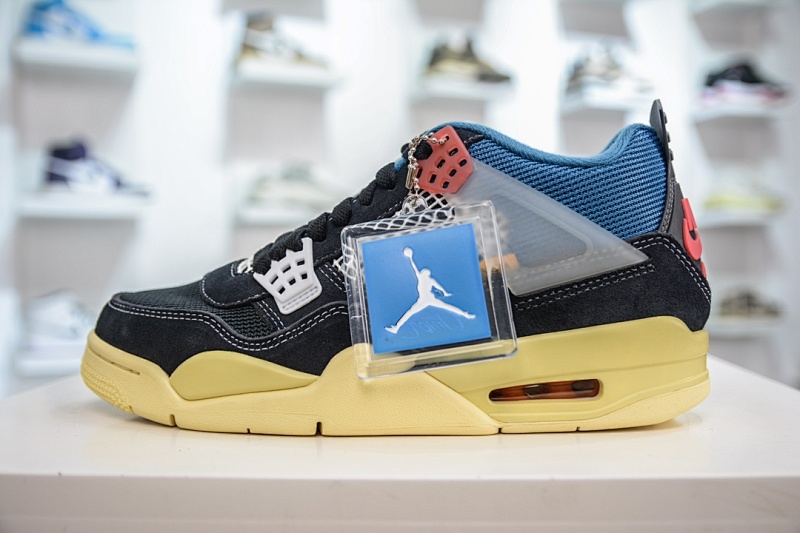 【KZ/KX Batch】 AJ4 联名黑蓝 DC9533-001)