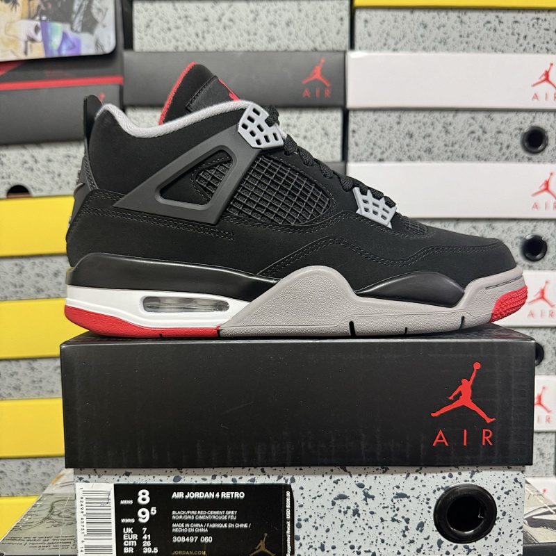 【KZ/KX Batch】 AJ4 黑红公牛 308497-060