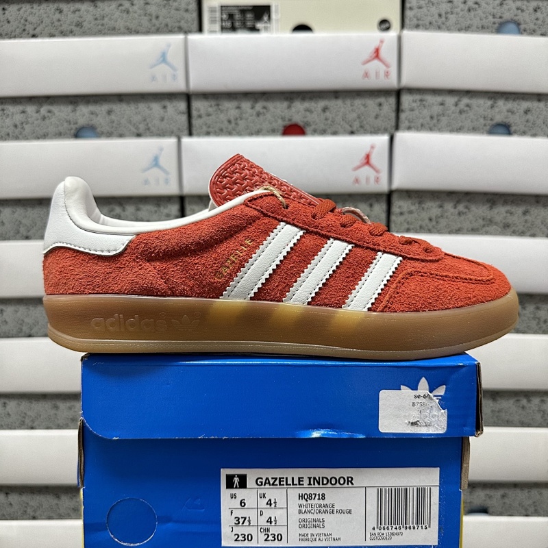 【WZ Batch】GAZELLE INDOOR 36-45 HQ8718 红色