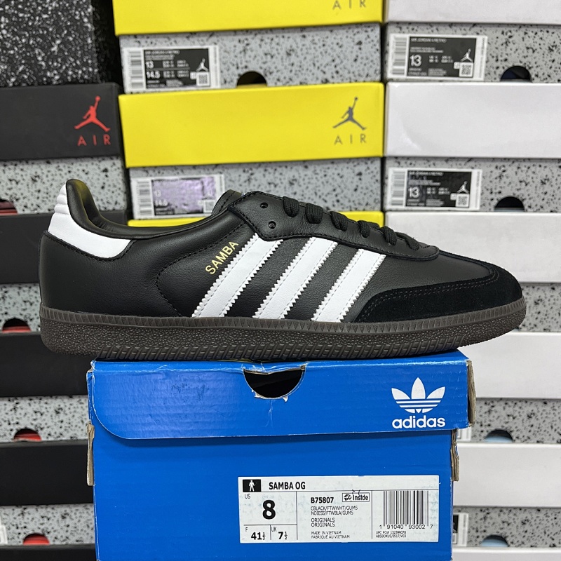 【XC Batch】 adidas Original Samba(36-46) B75807 黑色