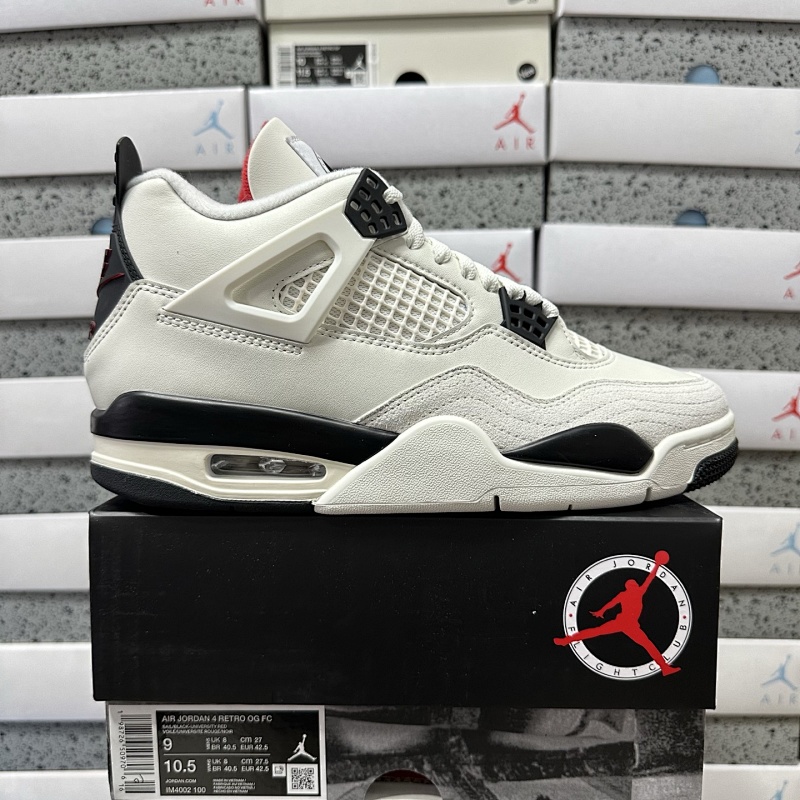 【KZ/KX Batch】Air Jordan AJ4 40-50.5 KZ 白黑 IM4002-100