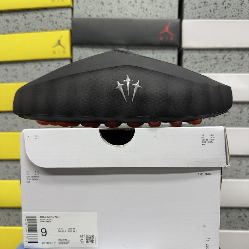 【TOP Batch】MIND001 37.5-47.5 HY5028-101 黑色（橙钉底）