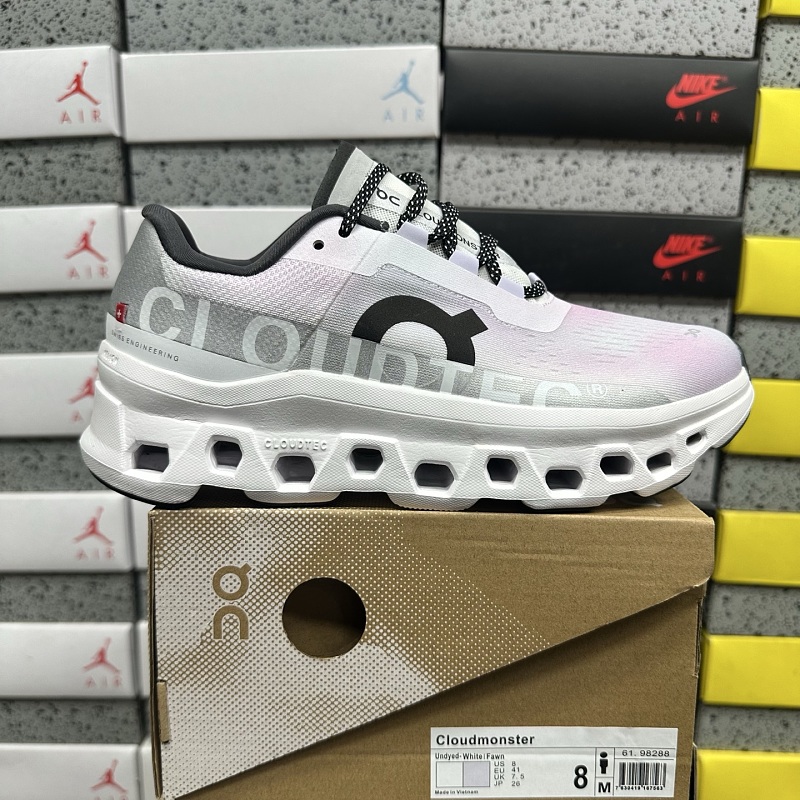 【GC Batch】Cloudmonster 36-45 61.98288 白粉黑