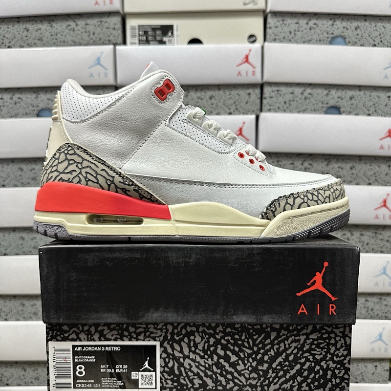 【5A Batch】AJ3 RETRO 36-47 CK9246-121 白红