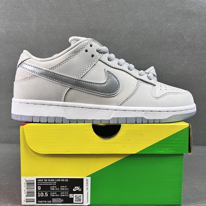 【M Batch 】 SB Dunk Low White Lobster FD8776-100