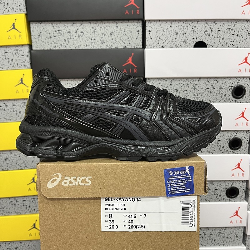 【KE版】GEL-KAYANO 14 36-46 1201A019-001全黑