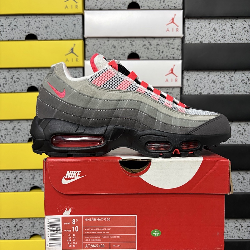 【GX】 Air Max 95 40-48.5 黑白红 AT2865-100