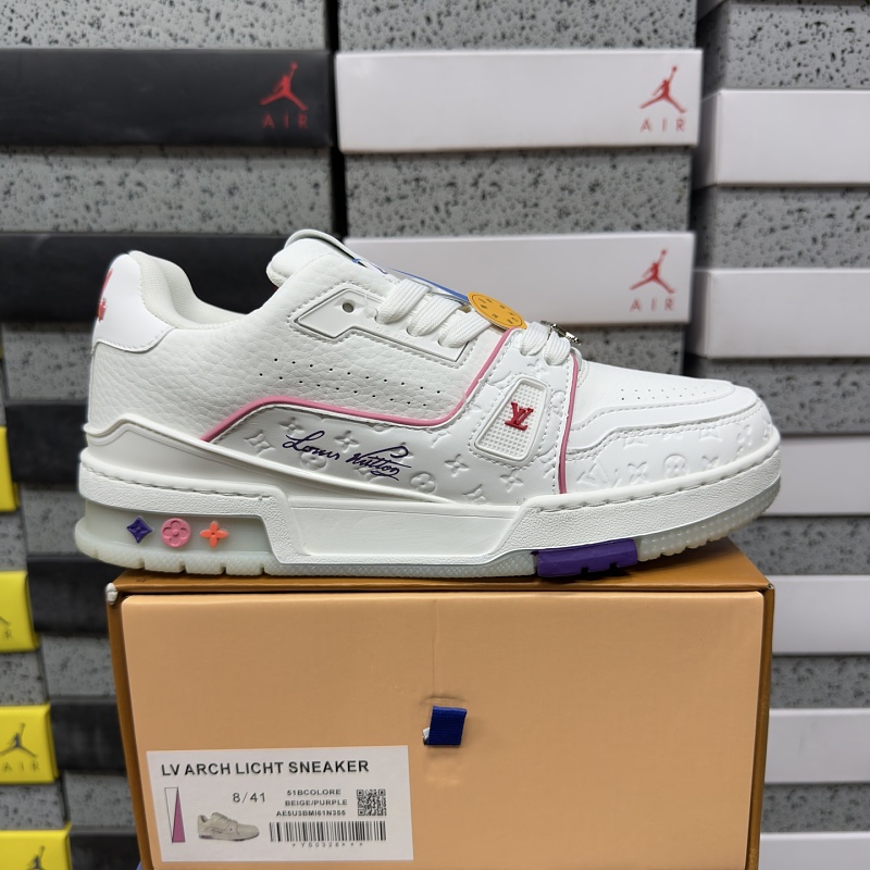 【BD Batch】Trainer 36-45 BEIGEIPURPL 白粉紫印纹