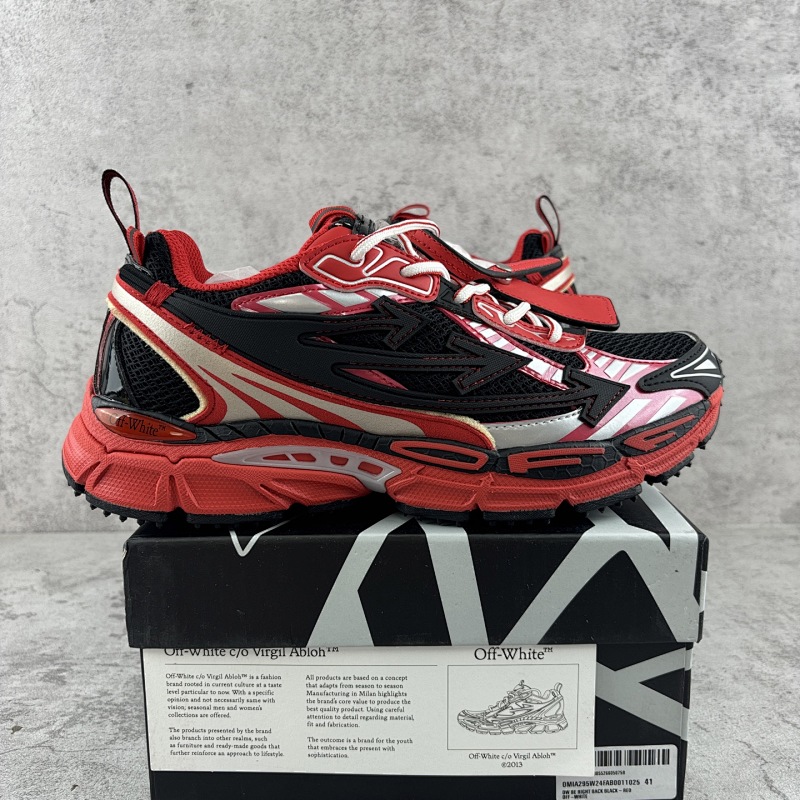 【LS Batch】Off-White C/O VirGil Abloh 36-47 黑红11025