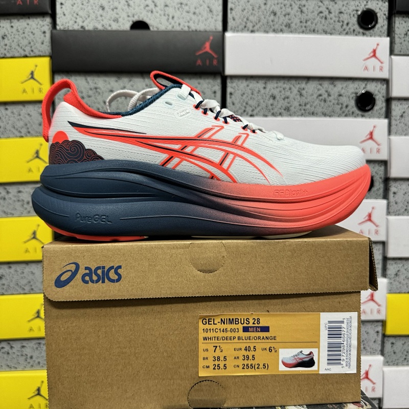 【TM版】 GEL-NIMBUS 28 1011C145-003 红白 36-47