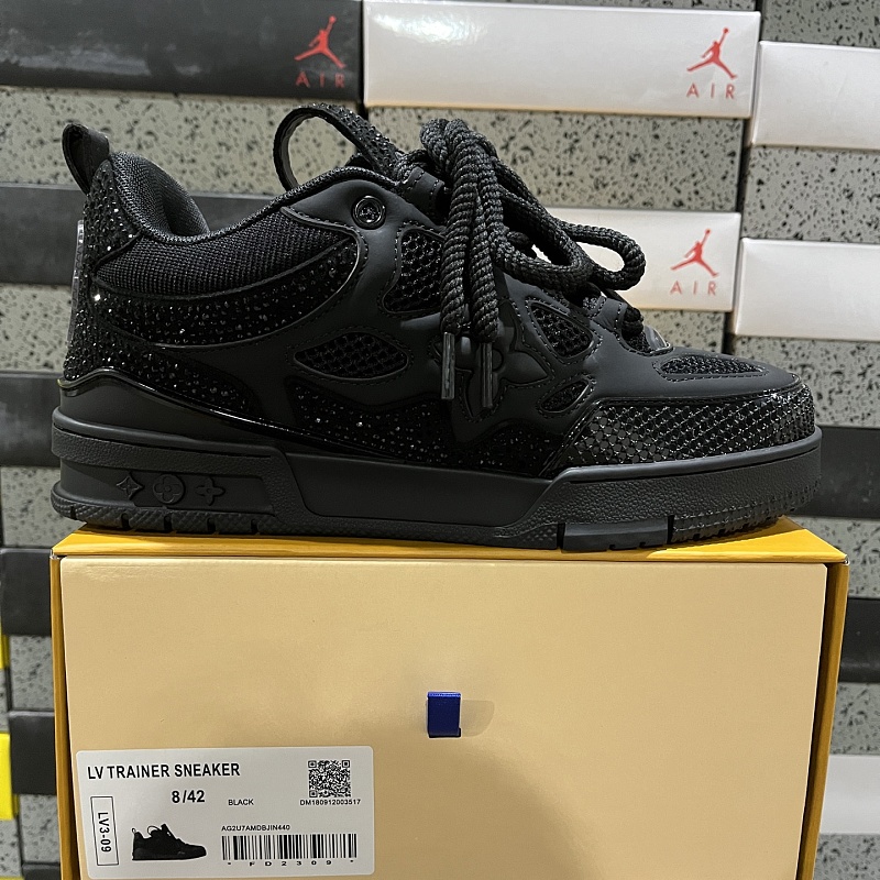 【D1版】Trail Sneaker Low SK8 36-46 sk8 黑色水晶
