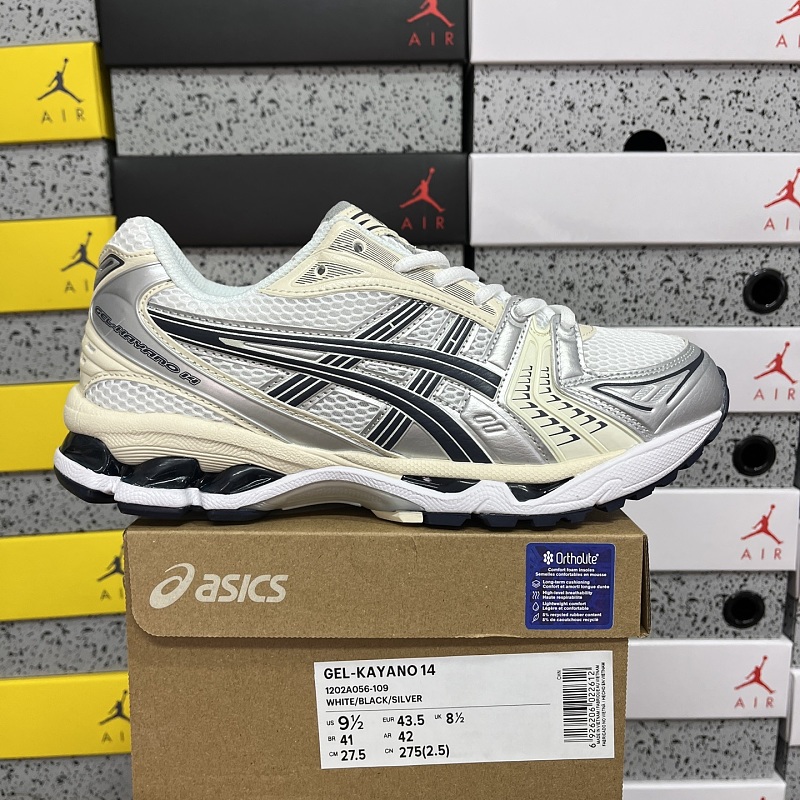 【KE版】GEL-KAYANO 14 36-46 1202A056-109银白黑