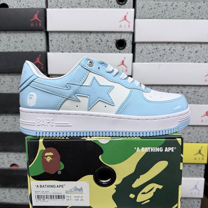 【WZ Batch】Bape 36-46 1H70291001 白蓝
