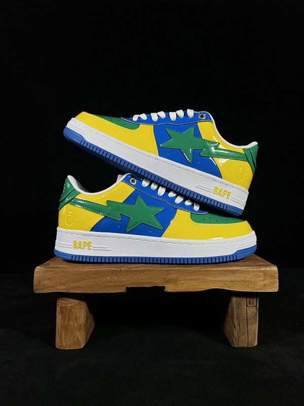 【C Batch】Bape Sta 1l80-191-004兰黄绿