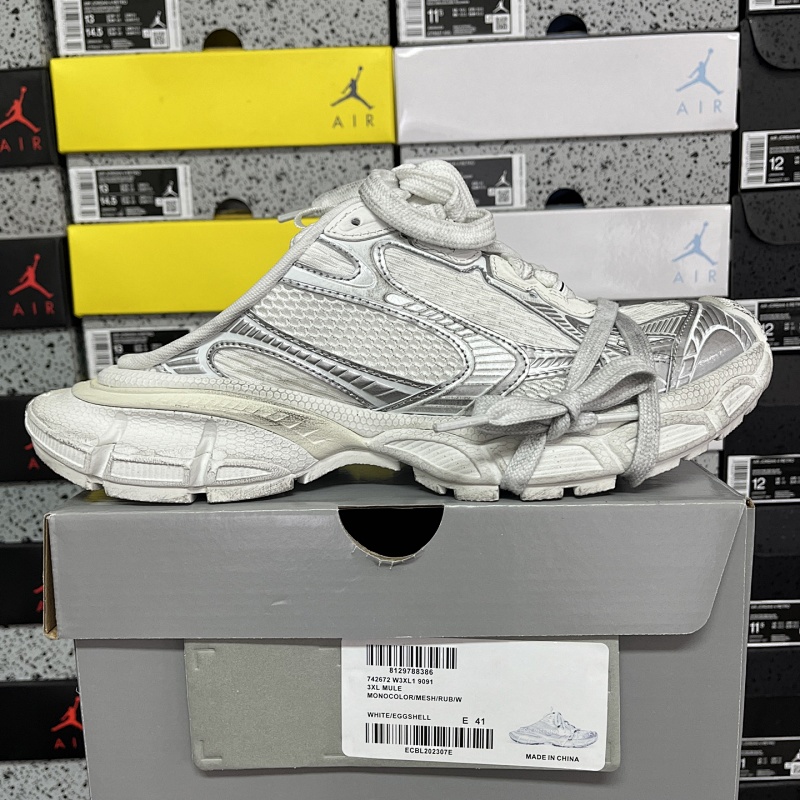 【XA Batch】BLCG 3XL【35-46】白银拖鞋9091
