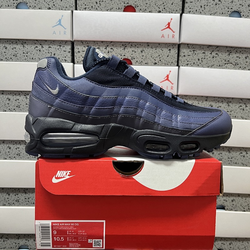 【KZ2.0版】Air Max 95 40-48.5 IB1667-500 黑紫蓝