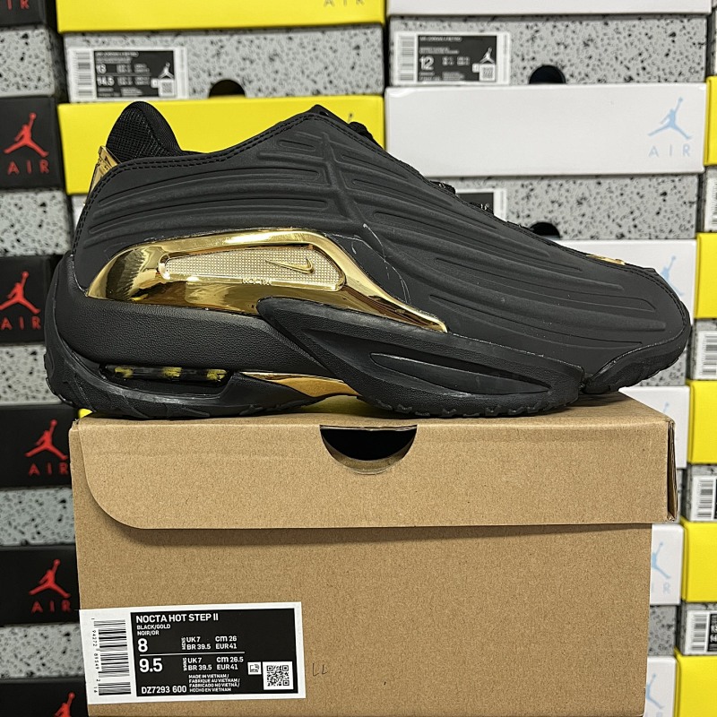 【WM Batch】NOCTA x NK Hot Step 2 Air Terra 联名款减震耐磨机能篮球鞋 【36-46】黑金 Z7293-600