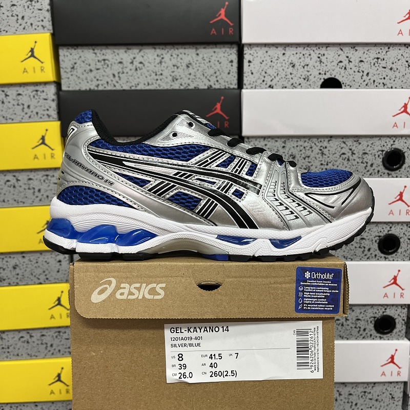 【KE版】GEL-KAYANO 14 36-46 1201A019-401蓝银