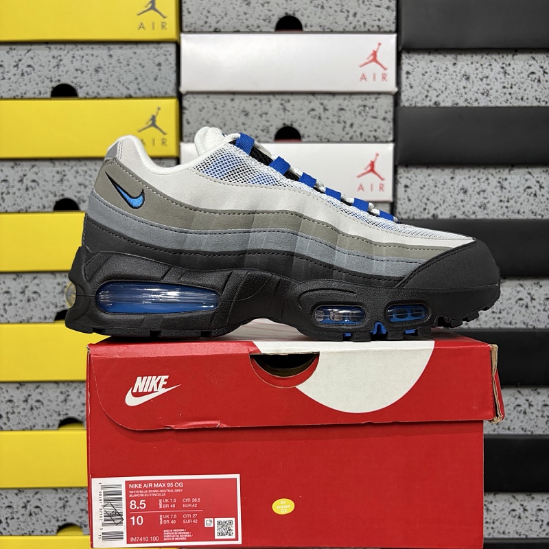 【GX】 Air Max 95 40-48.5 2025新灰黑蓝 IM7410-100