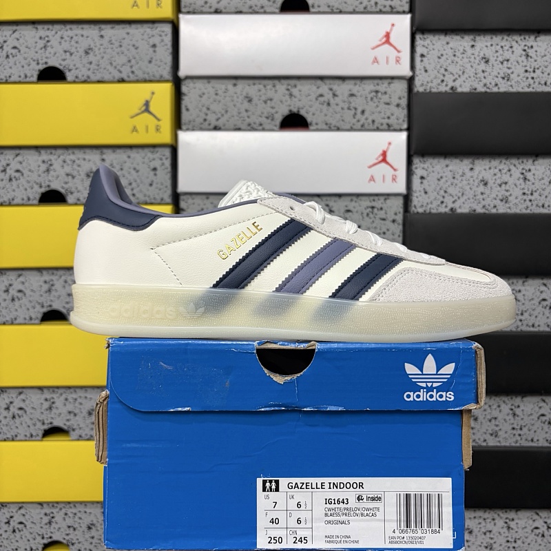 【CS Batch】GAZELLE INDOOR 35.5-46 奶白兰 IG1643