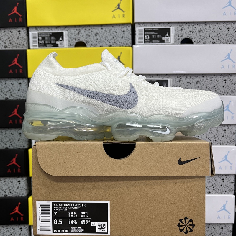 【 XP Batch】 Air Vapormax 2023 Flyknit 36-46 白灰 DV6840-100