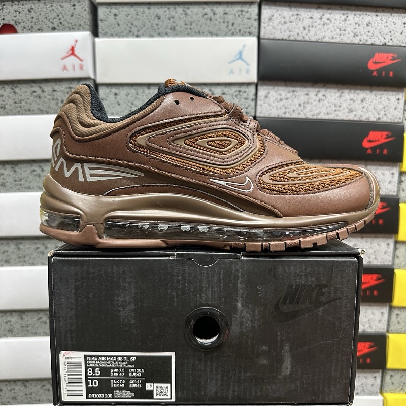 【HS Batch】Air Max 98 36-46 SUP联名棕色DR1033-200