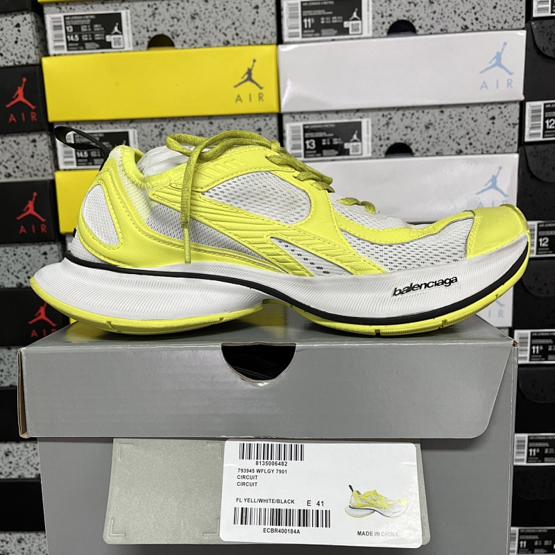 【XA Batch】BLCG Circuit Sneakers 35-46 白黄7901