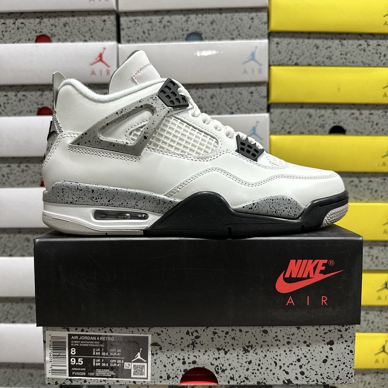 【BD Batch】Jordan 4 Retro Bred(40-47.5) FV5029-100