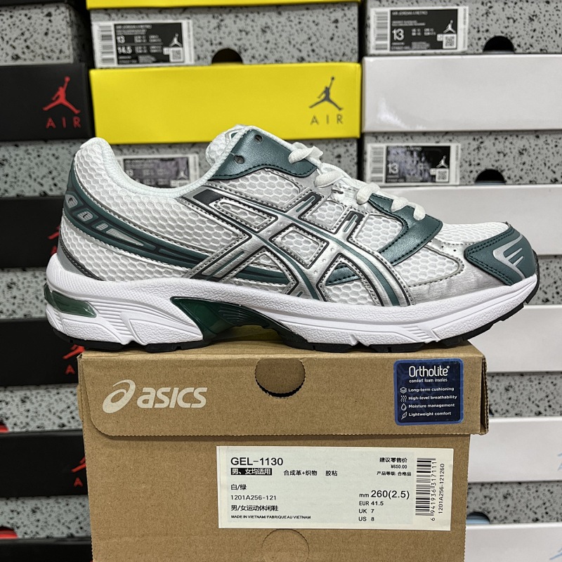 【KO Batch】 Gel-1130（36-46）白/绿 1201A256-121