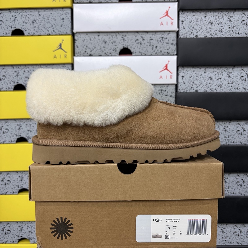 【TOP Batch】Snow boots 雪地靴 薄底塔次特栗色-4810 35-40
